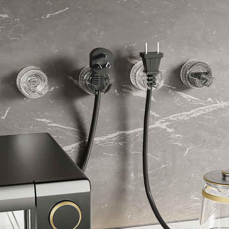 Strong Suction Cup Multi-functional Rotating Hook: Easy Installation,Durable Material