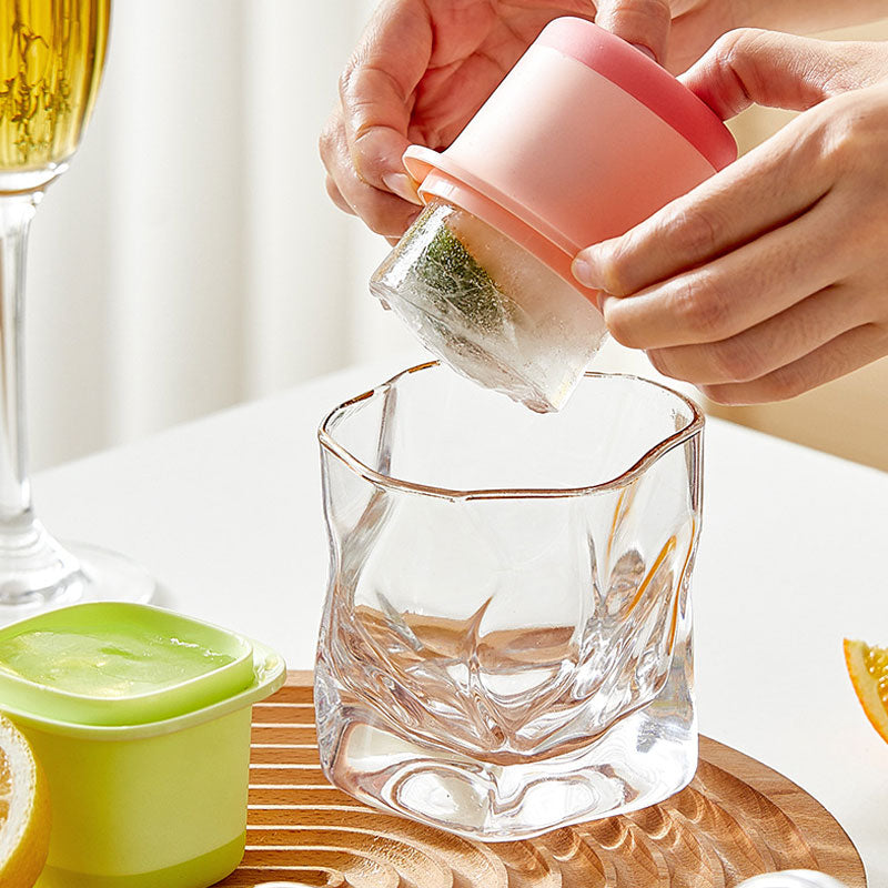 Food-Grade Large Ice Cube Box: Easy Release & Stackable Storage