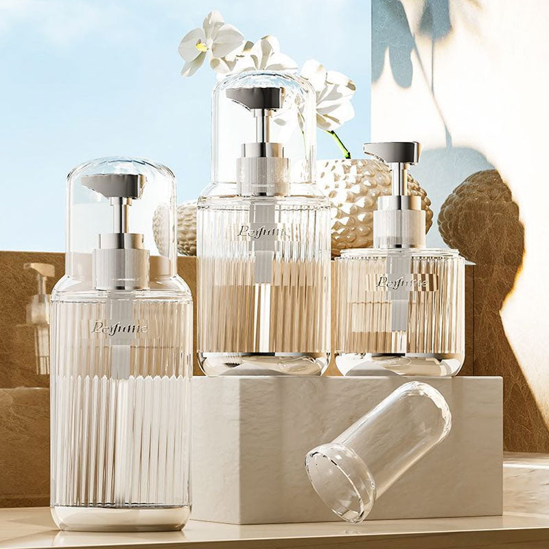Travel Cosmetic Dispenser Bottles: Press-to-Use & Multi-Layer Leak Protection