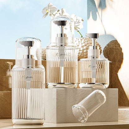 Travel Cosmetic Dispenser Bottles: Press-to-Use & Multi-Layer Leak Protection