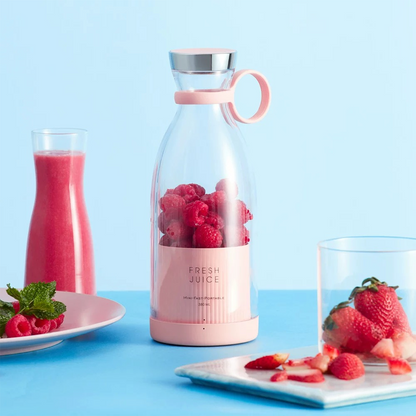 Electric Portable Juice Blender – Compact, Rechargeable & Easy to Carry