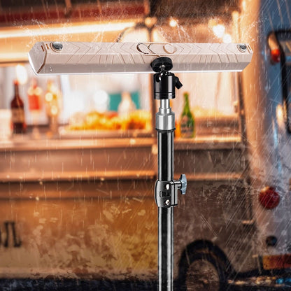 Rechargeable LED Outdoor Light – Long Battery Life & Flash Warning Mode