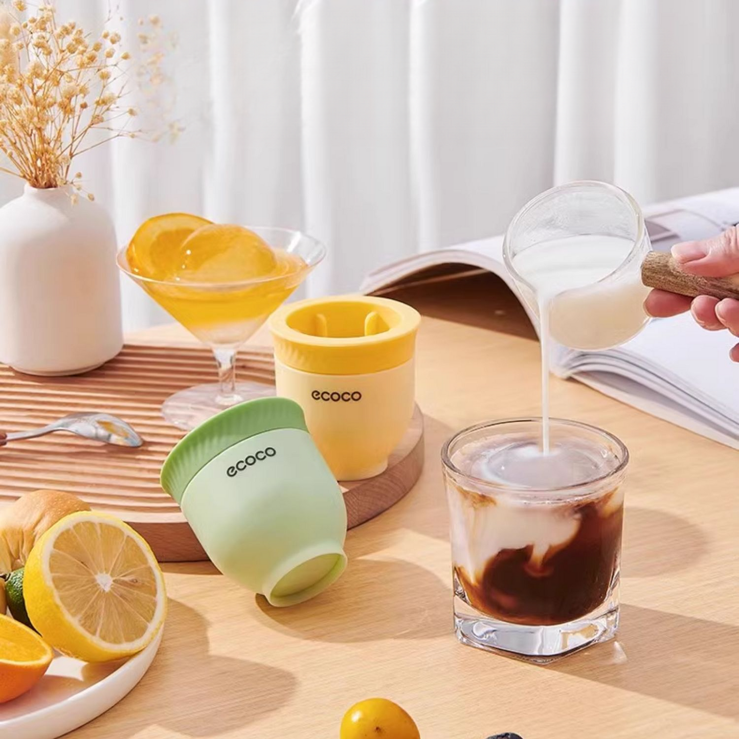 Food-Grade Ice Ball Maker: Slow Melting, Multi-Use, Easy to Clean, Customizable DIY