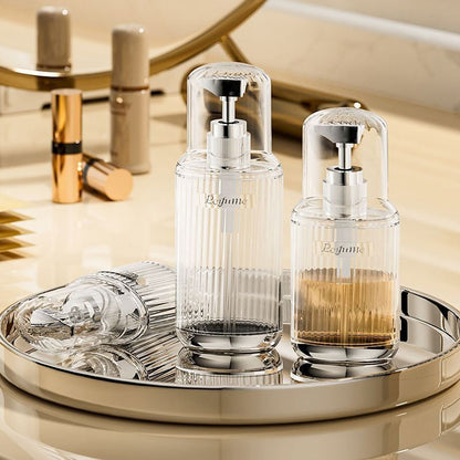 Travel Cosmetic Dispenser Bottles: Press-to-Use & Multi-Layer Leak Protection