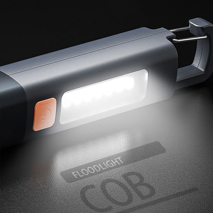 Zoomable Focus High-Lumen Flashlight: 3 Light Modes & Waterproof Design