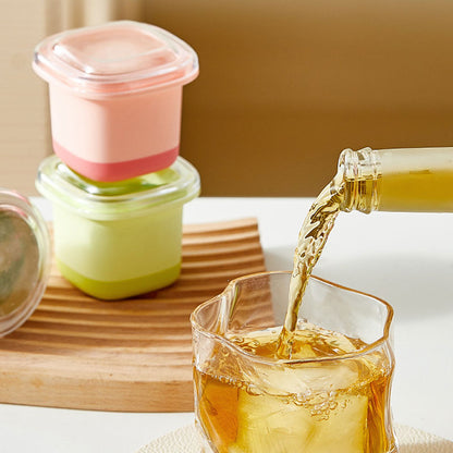 Food-Grade Large Ice Cube Box: Easy Release & Stackable Storage