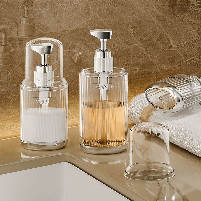 Travel Cosmetic Dispenser Bottles: Press-to-Use & Multi-Layer Leak Protection