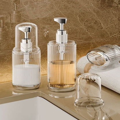 Travel Cosmetic Dispenser Bottles: Press-to-Use & Multi-Layer Leak Protection
