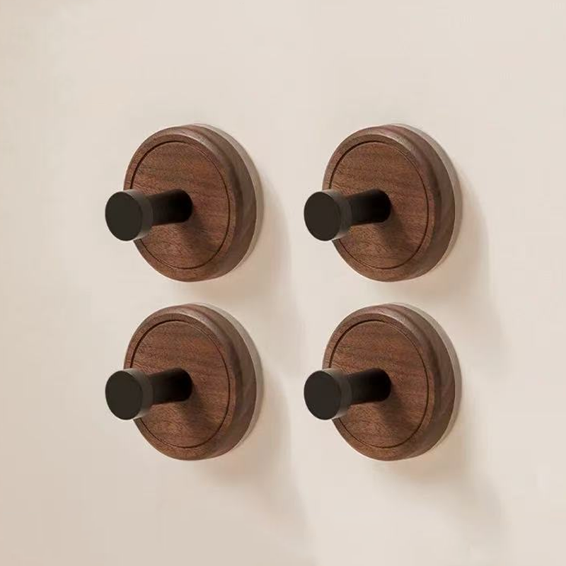 Wooden Suction Cup Hook – Strong Load Capacity, No-Trace Installation