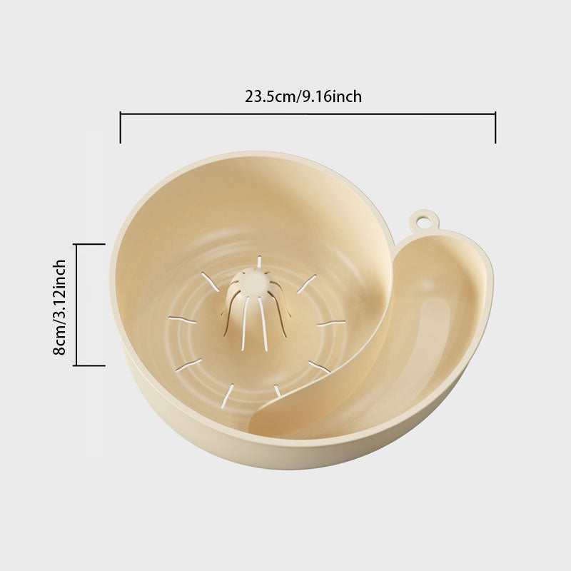 Snail-Shaped Draining Basket – Efficient Drainage & Practical Kitchen Helper