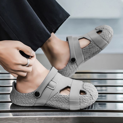 Thick-Soled Beach Slippers – Non-Slip & Breathable