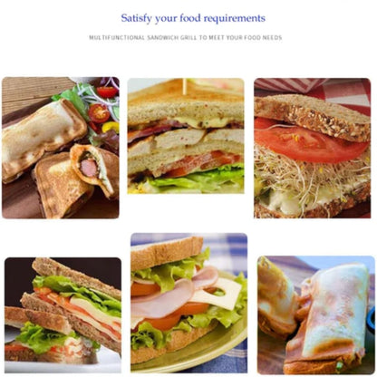 Sandwich Maker Pan: Non-Stick Double-Sided Toast Mold